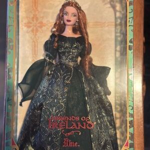 Collectors: Barbie Aine Doll with Celtic Design. NIB never opened